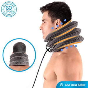 NeckChamp™ | Inflatable Neck Stretcher for Instant Pain Relief